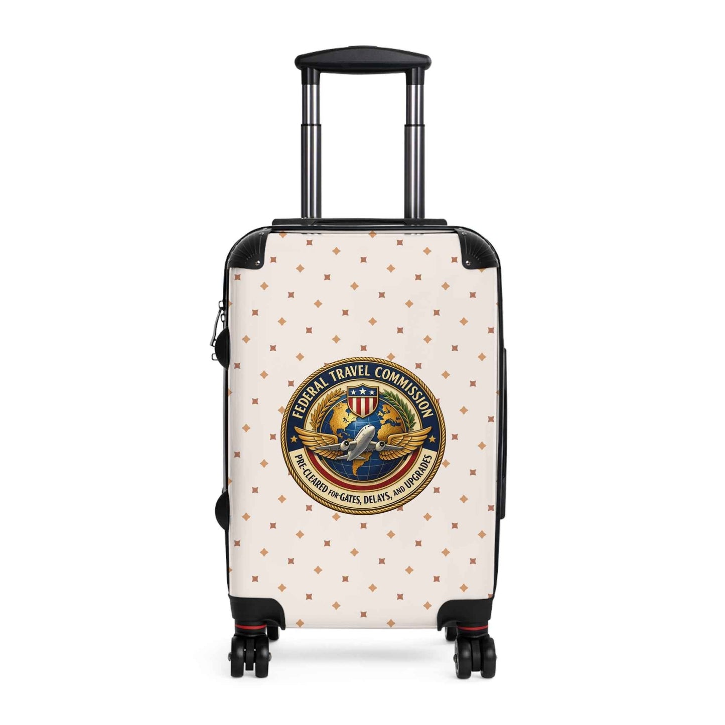 Federal Travel Commission Suitcase — Pre-Cleared for Chaos (and Upgrades)