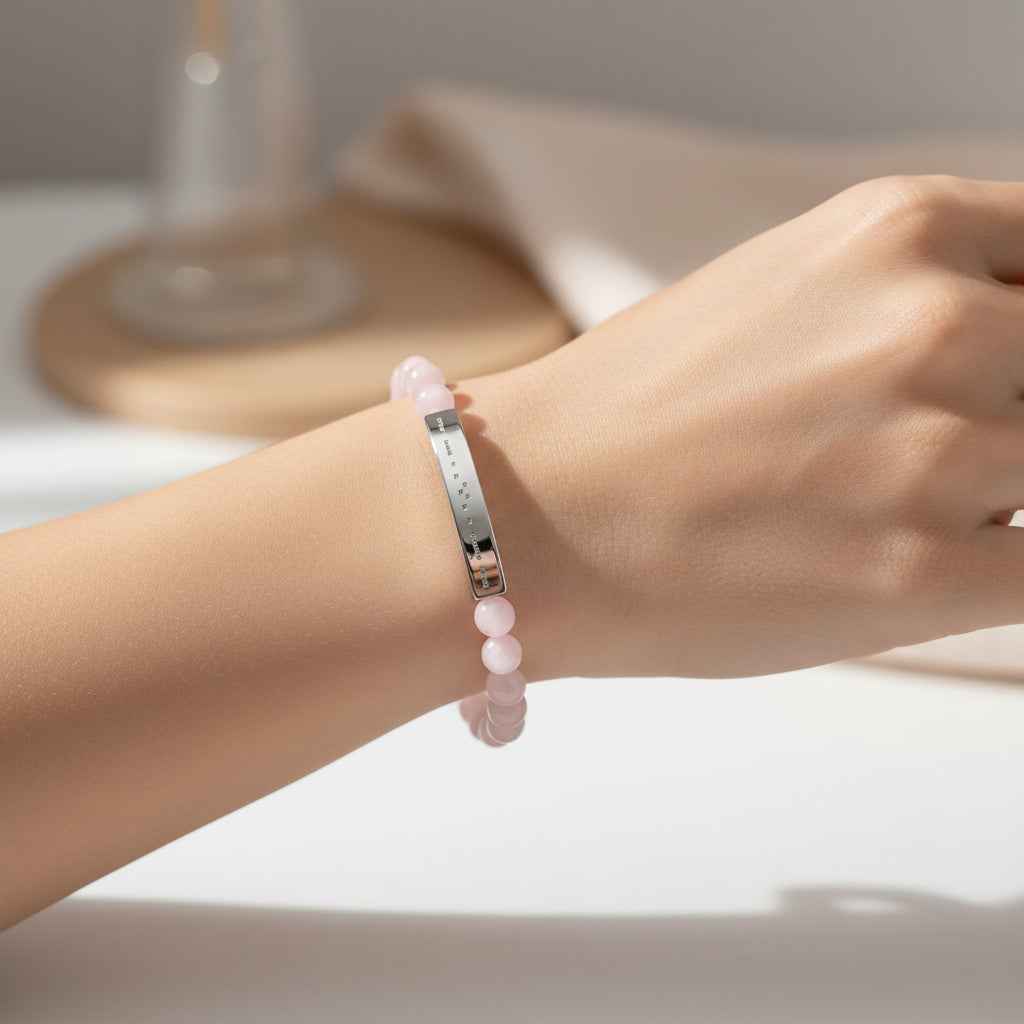 AWARENESS Morse Code Bracelet – Epilepsy Awareness Beaded Bar Bracelet