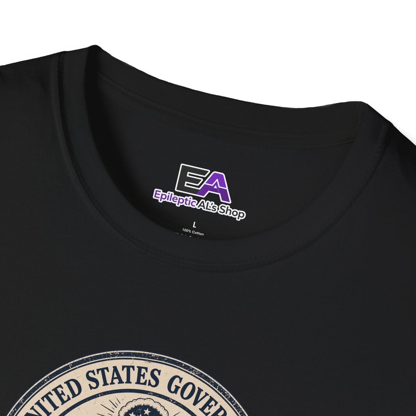 United States Government Seal Tee | “Promises Exceed Delivery” Shirt