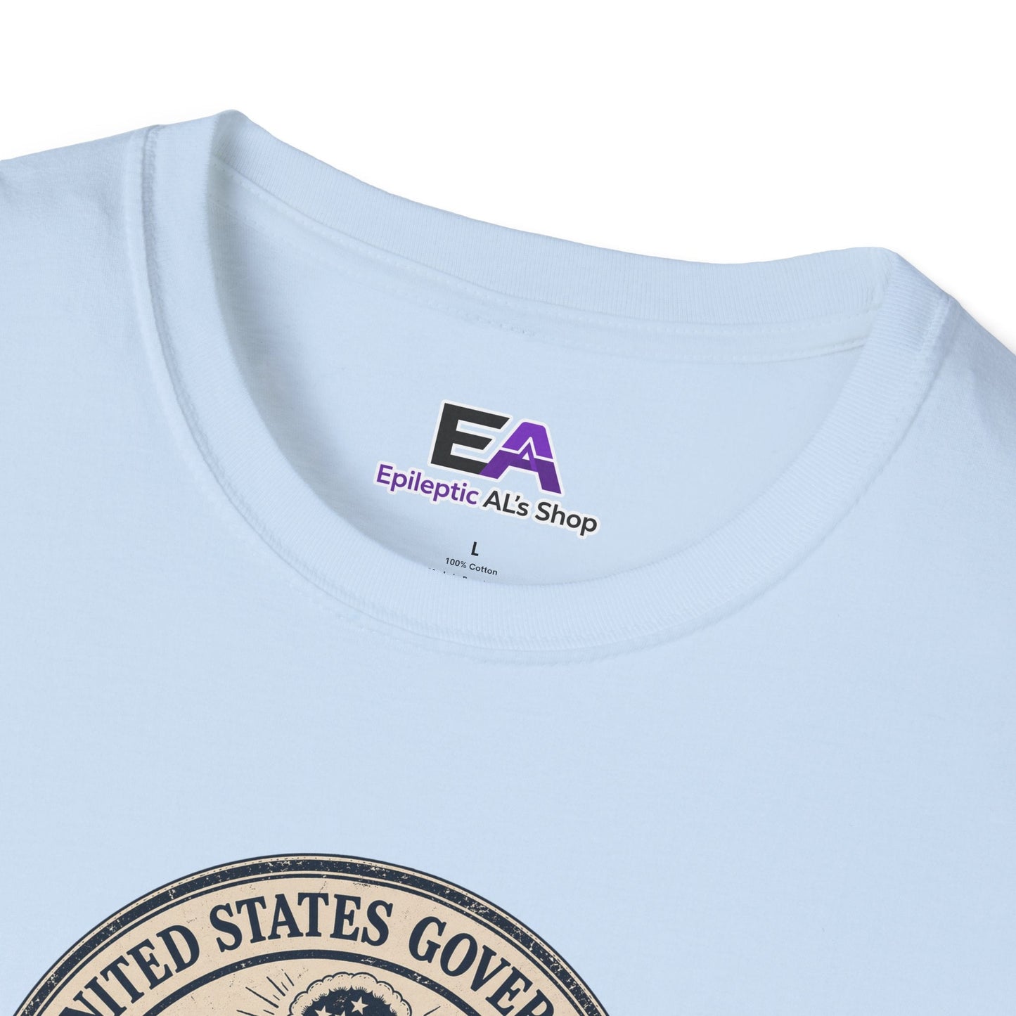 United States Government Seal Tee | “Promises Exceed Delivery” Shirt