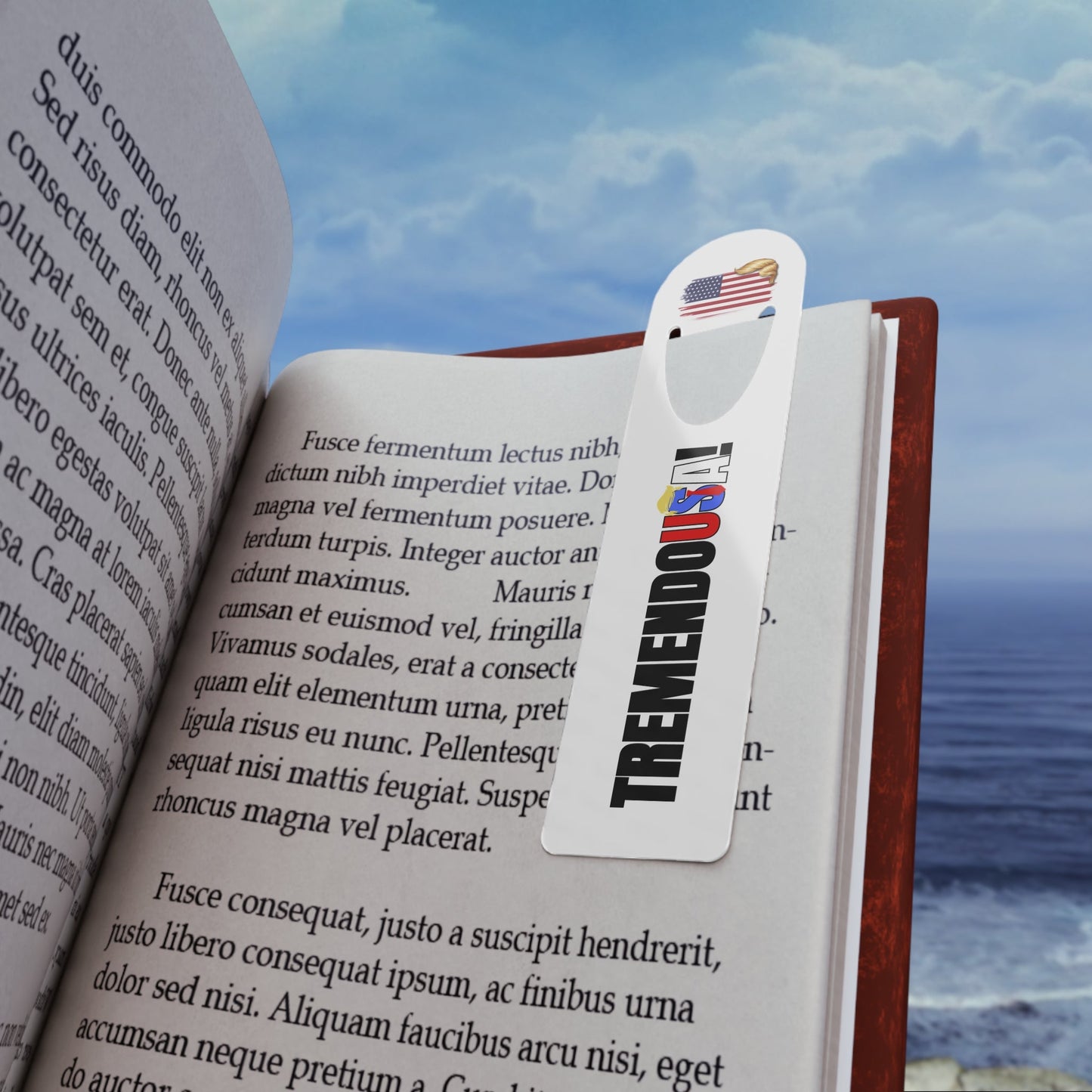 Tremendously Booked – Patriotic Bookmark