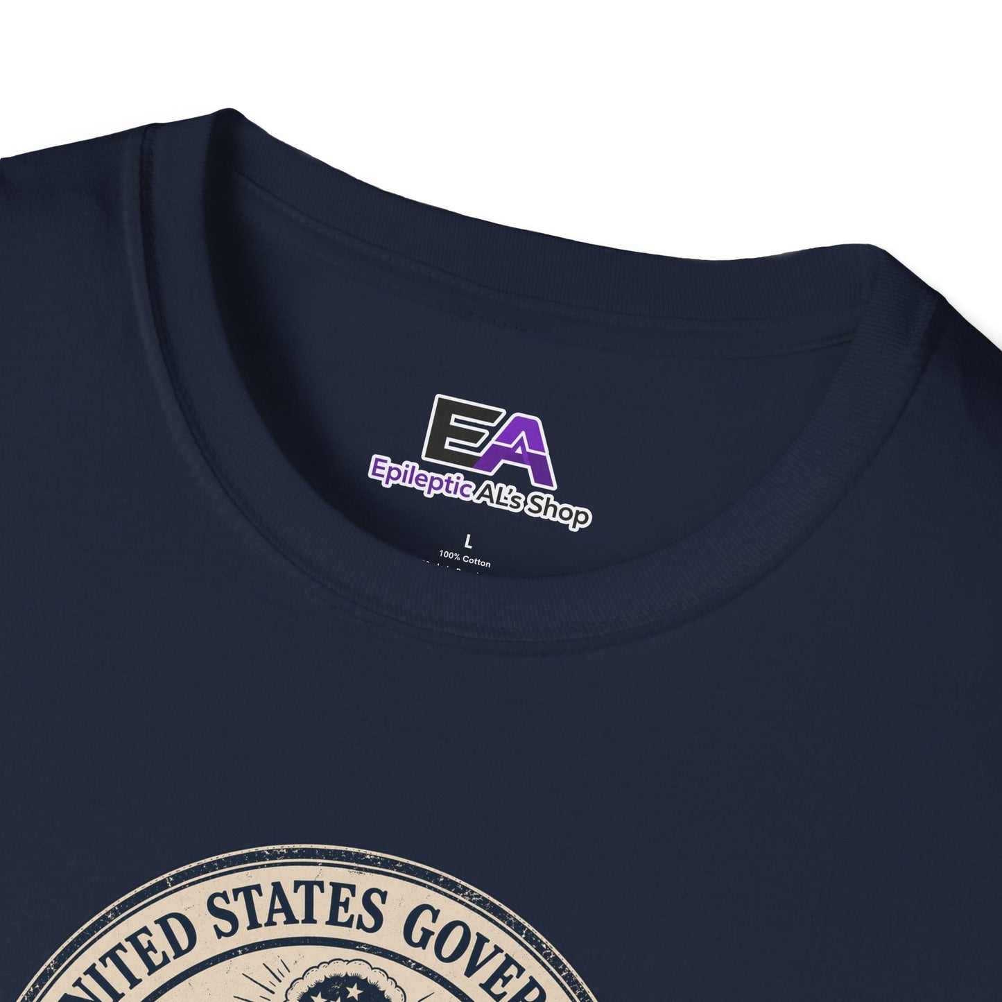 United States Government Seal Tee | “Promises Exceed Delivery” Shirt