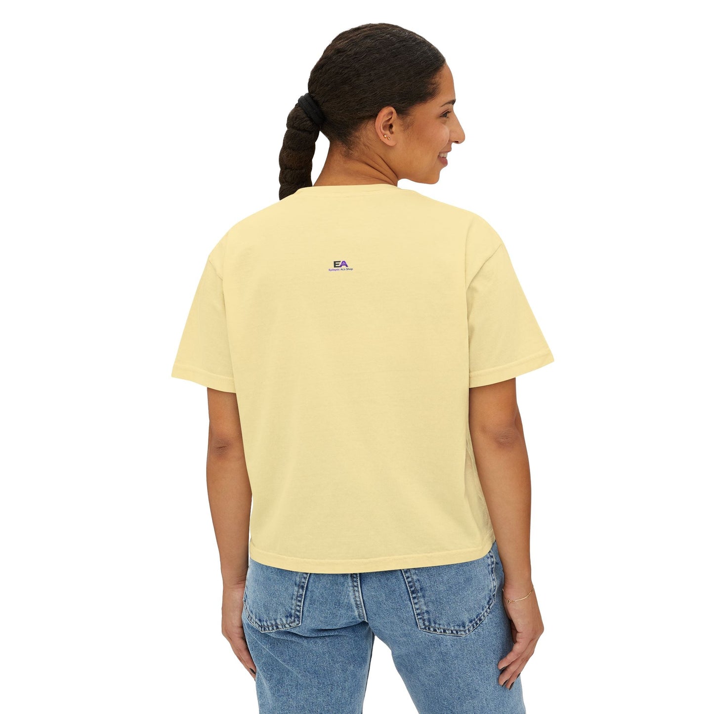 Observing Judging Resting Cat Tee | Boxy Cropped Cat Shirt