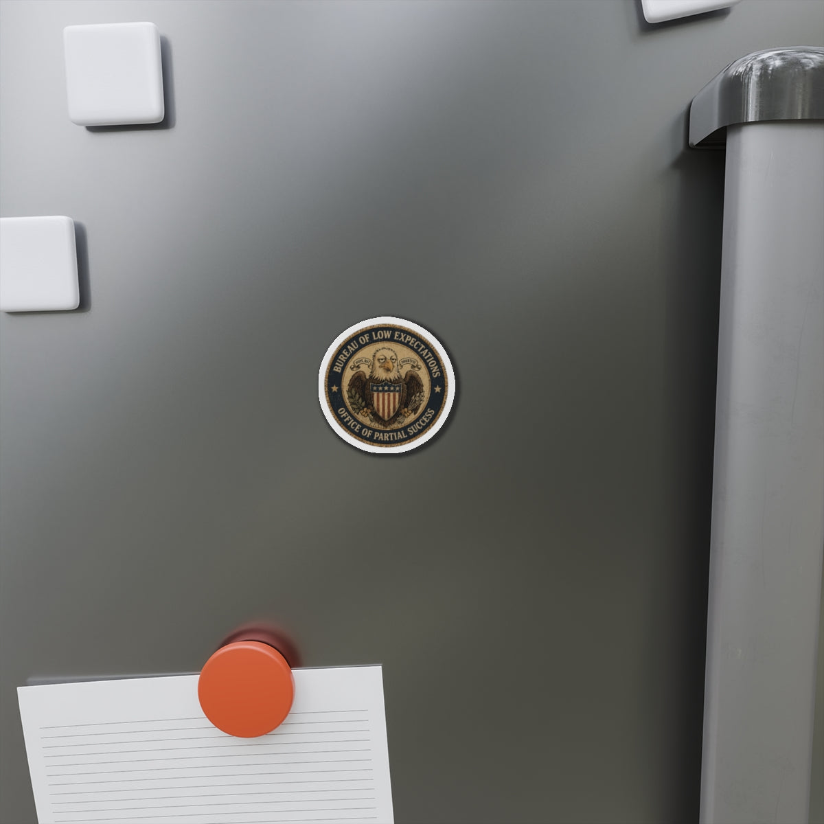 Bureau of Low Expectations Magnet | Office of Partial Success