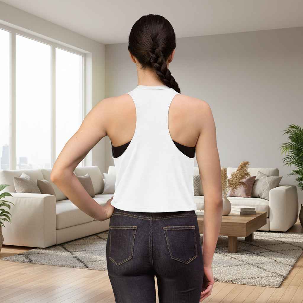 Not A People Person Cropped Tank – Soft Introvert Energy